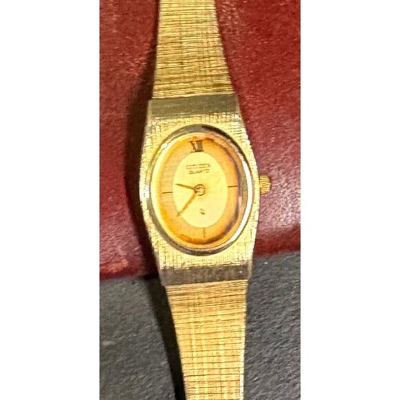 VTG Women's Gold Tone Citizen Watch, 32-1363 - Picture 3 of 5